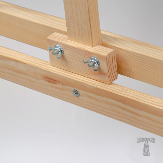 Фото - Мольберт сосновий TART ФЛОРЕНЦІЯ 151см, м.вис.роб1112,габ.ск-го1510х130х100 мм,Вага 2,4кг 56176 Фото - Мольберт сосновий TART ФЛОРЕНЦІЯ 151см, м.вис.роб1112,габ.ск-го1510х130х100 мм,Вага 2,4кг 56176