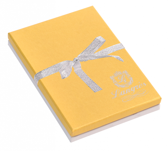 Фото - Набір подарунковий 'Floret': ручка кулькова + гаманець для монет + дзеркальце, жовтий LANGRES 30917 Фото - Набір подарунковий 'Floret': ручка кулькова + гаманець для монет + дзеркальце, жовтий LANGRES 30917