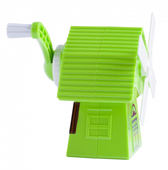 Фото - Точилка для олівців МЛИН, механічна, пл. коробка (салатова) 49344