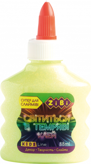 Фото - Клей світлячок жовтий на PVA-основі, люмінесцентний, 88 мл 50711 Фото - Клей світлячок жовтий на PVA-основі, люмінесцентний, 88 мл 50711