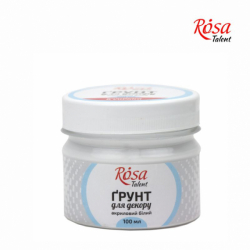 Фото - Грунт для декору акриловий, білий, 150 г, ROSA TALENT 34174