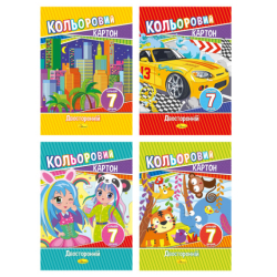 Фото - Картон цветной А4 9л. 250г/м2 Метализированный 'АП' (уп.20) 2280