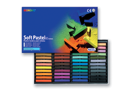 Фото - Пастель суха, проф., м'яка, 48 кол., квадр., MP-48, MUNGYO 15430 Фото - Пастель суха, проф., м'яка, 48 кол., квадр., MP-48, MUNGYO 15430