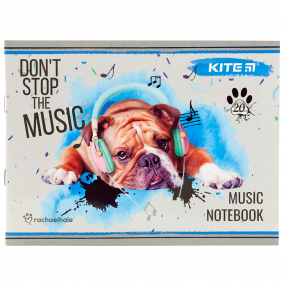 Фото - Зошит для нот А5, 20 л, RH-1 43780 Фото - Зошит для нот А5, 20 л, RH-1 43780