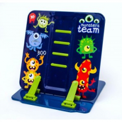 Фото - Подставка для книг цветная металлическая 'Monsters' 32453