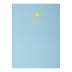 Книга канцелярська FAVOURITE, PASTEL, А4, 96 арк., клітинка, офсет, тверда ламінюобкл., блакитна