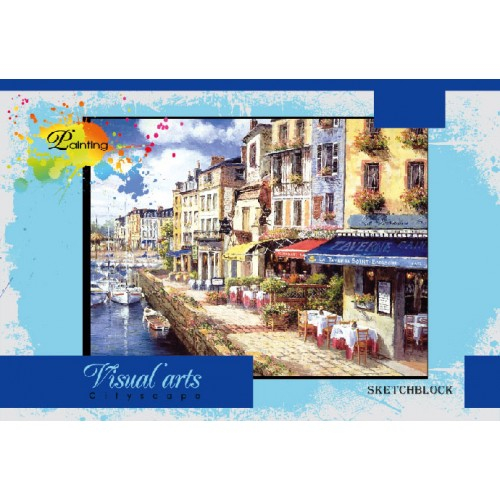 Фото - Альбом для малювання на скобі 8арк. 100 г/м A4 АА4508-01 'МІСТО' 38310 Фото - Альбом для малювання на скобі 8арк. 100 г/м A4 АА4508-01 'МІСТО' 38310