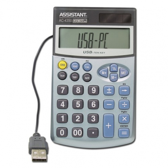 Фото - Калькулятор ASSISTANT АС-4350 35588 Фото - Калькулятор ASSISTANT АС-4350 35588