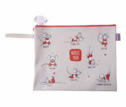 Фото - Папка для зошитів 'Йога для мишенят', 33x24x1 см 52692