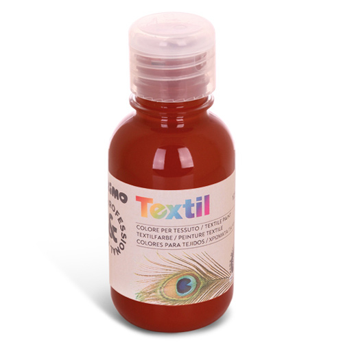 Фото - Акрилова фарба для текстилю 125 мл 730 сієна палена Primo Італія 52511 Фото - Акрилова фарба для текстилю 125 мл 730 сієна палена Primo Італія 52511