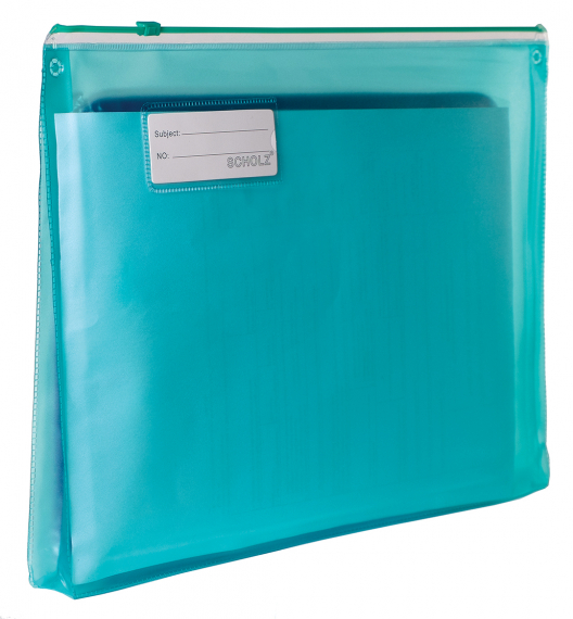 Фото - Папка на блискавці з розш. дном, А4, PP 180мкн, матова, кол.в ас., 5214, SOZ 33826 Фото - Папка на блискавці з розш. дном, А4, PP 180мкн, матова, кол.в ас., 5214, SOZ 33826