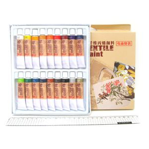 Фото - Набір фарб для текстилю 18*12мл EAF1812 37404 Фото - Набір фарб для текстилю 18*12мл EAF1812 37404