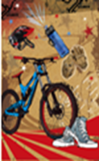 Фото - Блокнот на гумці 145x105mm, 80 л, 70г,чист.лист, тв.обкл.Bicycle 42998 Фото - Блокнот на гумці 145x105mm, 80 л, 70г,чист.лист, тв.обкл.Bicycle 42998