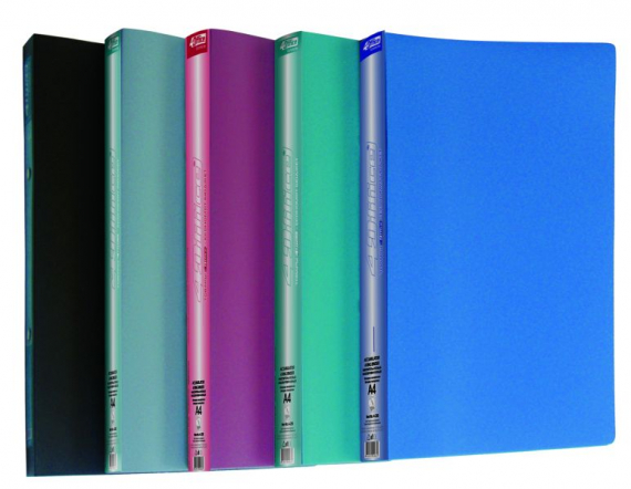 Фото - Папка з кільцями, А4, 4 см, діам 2,5см, Асорті кольорів 4-232 4OFFICE Ec.L. 1516 Фото - Папка з кільцями, А4, 4 см, діам 2,5см, Асорті кольорів 4-232 4OFFICE Ec.L. 1516