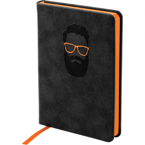 Фото - Книга записна Nuba Strong, 115*160, 96 арк., кл., чорна 49793 Фото - Книга записна Nuba Strong, 115*160, 96 арк., кл., чорна 49793