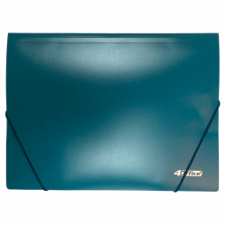 Фото - Папка на гумках., А4, 500 мкн.,PP, зелен., 4-244-04, 4OFFICE 46939