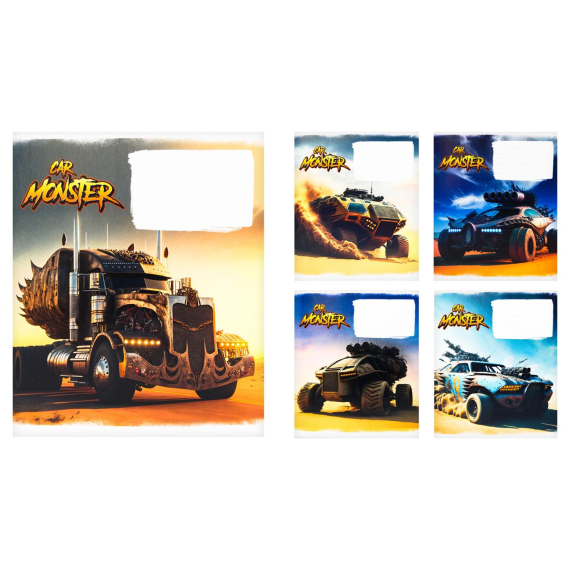 Фото - Зошит 12арк. Коса лінія 2024, в ас. ШКОЛЯРИК (уп.30/ящ.300) 53158 Фото - Зошит 12арк. Коса лінія 2024, в ас. ШКОЛЯРИК (уп.30/ящ.300) 53158