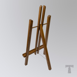 Мольберт ТМ-46 Дуб темний,Висота 500 ммМАКС висота роботи: 410 мм