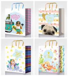 Фото - Пакет паперовий 26х32х12 см, диз. GB-20247,GB-20248,GB-20249,GB-20250 59514