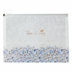 Фото - Папка на блискавці zip-lock, А4+, Frozen Nature-02 47118