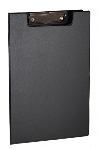 Фото - Папка-планшет з кліпом, А4, PVC, чорн.., 4-258, 4Office 1576 Фото - Папка-планшет з кліпом, А4, PVC, чорн.., 4-258, 4Office 1576