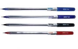 Фото - Ручка масляна WIN 0,7мм TICK червона (уп.50) 24681