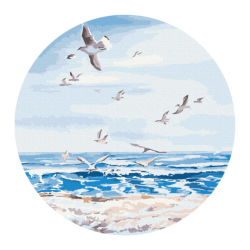 Картина за номерами: Політ над морем © Iryna Ponna, 30 см