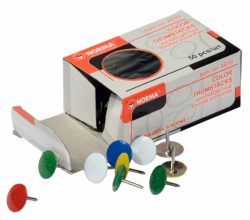 Кнопки, 100шт., нікель, 4839, NORMA