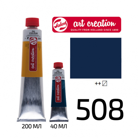 Фото - Фарба олійна ArtCreation, (508) Прусська лазур, 40 мл, Royal Talens 49727