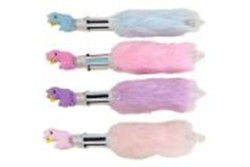 Фото - Ручка кулькова на 6 кольорів з хутром і декором, ЛАМА, 24 шт/упак 52836 Фото - Ручка кулькова на 6 кольорів з хутром і декором, ЛАМА, 24 шт/упак 52836