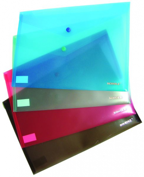Фото - Папка SСHOLZ на кнопке А4 03500 ( цветн. в ассорт ) ( шт. ) 1430 Фото - Папка SСHOLZ на кнопке А4 03500 ( цветн. в ассорт ) ( шт. ) 1430
