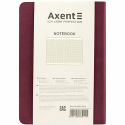 Фото - Книга записна Nuba Soft, 115*160, 96 арк., кл., бордова 49784 Фото - Книга записна Nuba Soft, 115*160, 96 арк., кл., бордова 49784