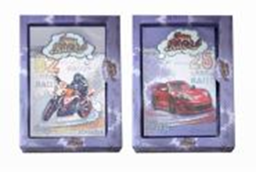 Фото - Блокнот А6 з гліттером у тонкій коробці CRAZY RACE 47406 Фото - Блокнот А6 з гліттером у тонкій коробці CRAZY RACE 47406