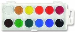 Фарби акв., пласт.упак, б/п, 12 кол.(біл.)