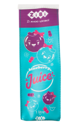 Пенал м&#039;який СІК ЯГІДКА, 22х6х6 см, блакитний