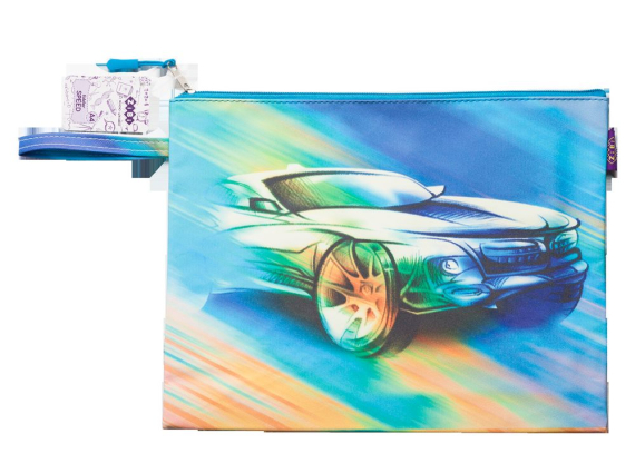 Фото - Папка А4 'ШВИДКІСТЬ', 33х26х1см, структ.шт.шкіра, мультиколор 63251