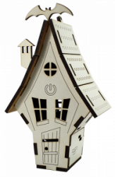 Фото - Ел.Будинок № 17/1 МДФ біл,світло 3х кольор,швидк,сенс.вмик. Е-025 49869 Фото - Ел.Будинок № 17/1 МДФ біл,світло 3х кольор,швидк,сенс.вмик. Е-025 49869