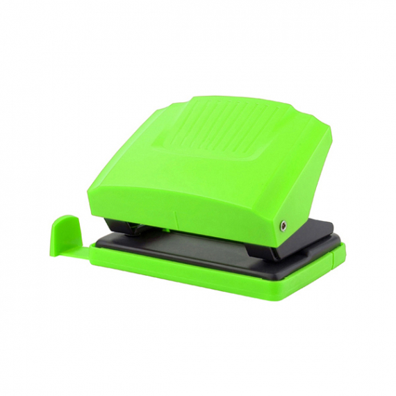 Фото - Діркопробивач Shell з пласт. верхом, 20 арк, салат 34823