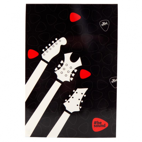 Фото - Блокнот-планшет, A5, 50арк, кл. BeSound-1 44223 Фото - Блокнот-планшет, A5, 50арк, кл. BeSound-1 44223