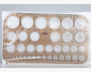 Фото - Шаблон діаметрів, димчастий 22717 Фото - Шаблон діаметрів, димчастий 22717