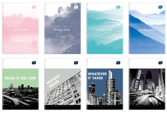 Фото - Блокнот, А5, 96 л., тверда обкл., кл., поля, Black&White 56660 Фото - Блокнот, А5, 96 л., тверда обкл., кл., поля, Black&White 56660