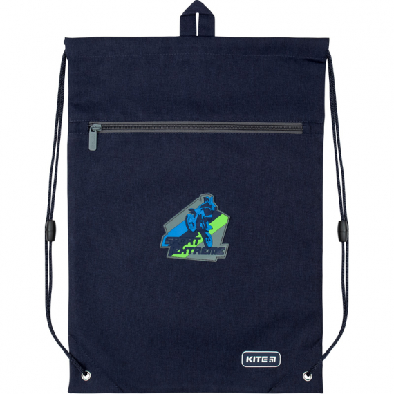 Фото - Сумка для взуття Kite з кишенею 601M Extreme 51747 Фото - Сумка для взуття Kite з кишенею 601M Extreme 51747