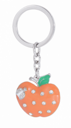 Набір подарунковий &quot;Apple&quot;: ручка кулькова + брелок, помаранчевий LANGRES