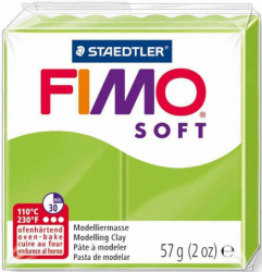 Пластика Soft, Зелене яблуко, 57г, Fimo