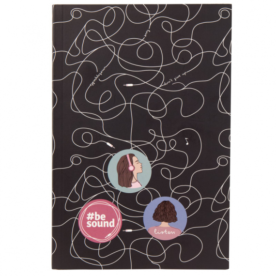 Фото - Блокнот, термобіндер А5, 64арк. BeSound-8 43791 Фото - Блокнот, термобіндер А5, 64арк. BeSound-8 43791