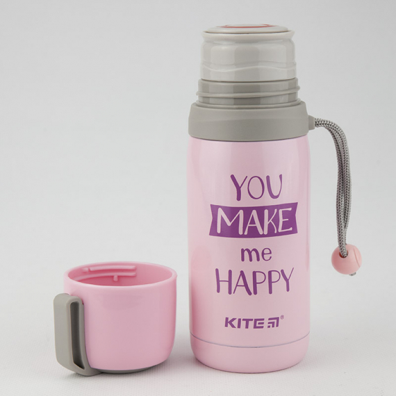 Фото - Термос, 350 мл, рожевий 41425 Фото - Термос, 350 мл, рожевий 41425