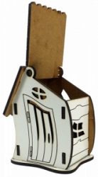 Фото - МДФ Будиночок № 12 скринька товст.крива 6*7*10см М-2085 49854 Фото - МДФ Будиночок № 12 скринька товст.крива 6*7*10см М-2085 49854