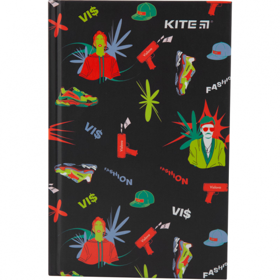 Фото - Книга записна тверда обкл. А6, 80арк. кл VIS-3 46043 Фото - Книга записна тверда обкл. А6, 80арк. кл VIS-3 46043