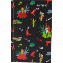 Фото - Книга записна тверда обкл. А6, 80арк. кл VIS-3 46043