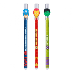 Фото - Ручка гелева YES пиши-стирай 'Marvel. Avengers' 0,5мм, синя 57649